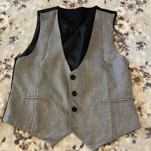 Gray Men's Suit Vest